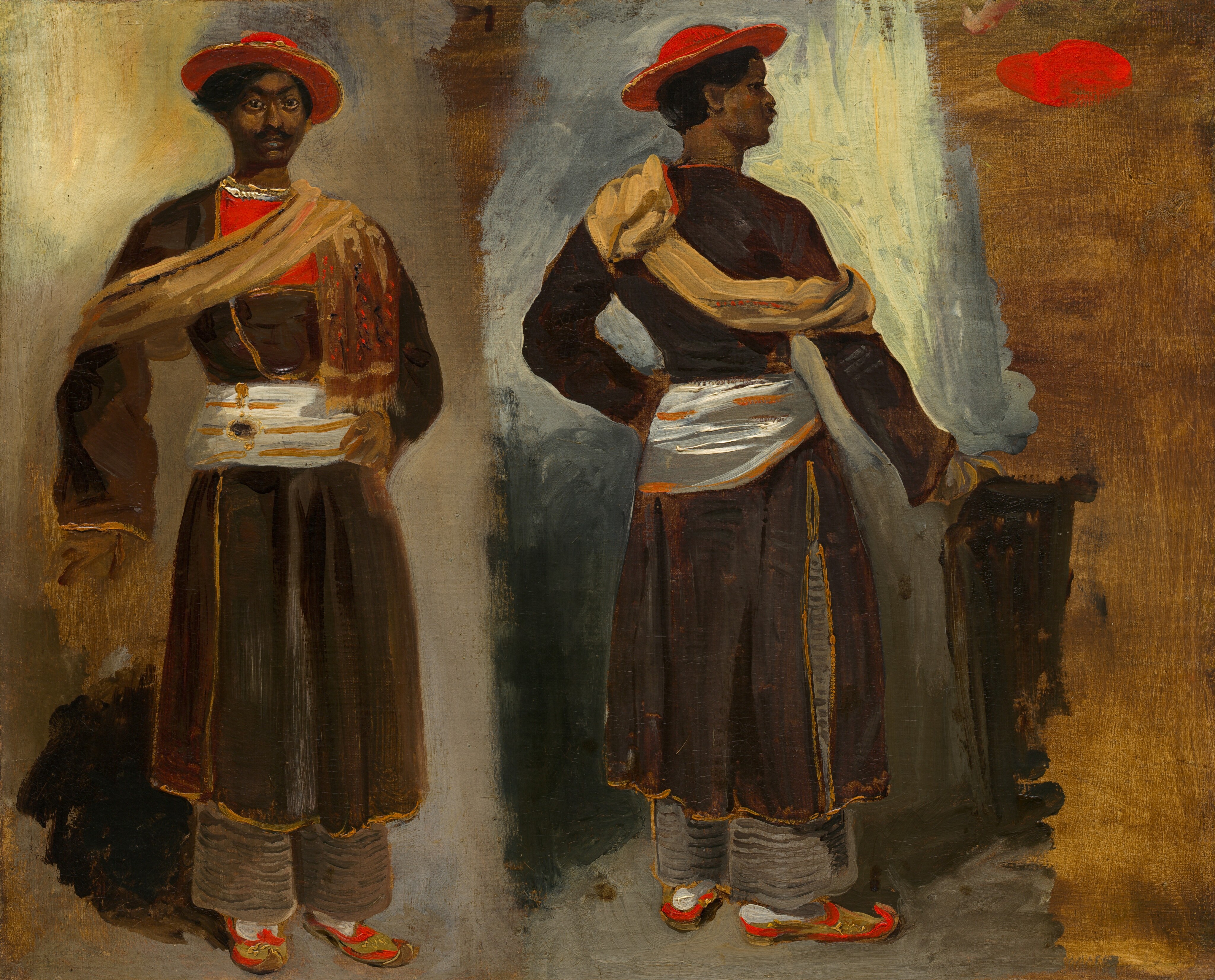 two_studies_of_a_standing_indian_from_calcutta_2006