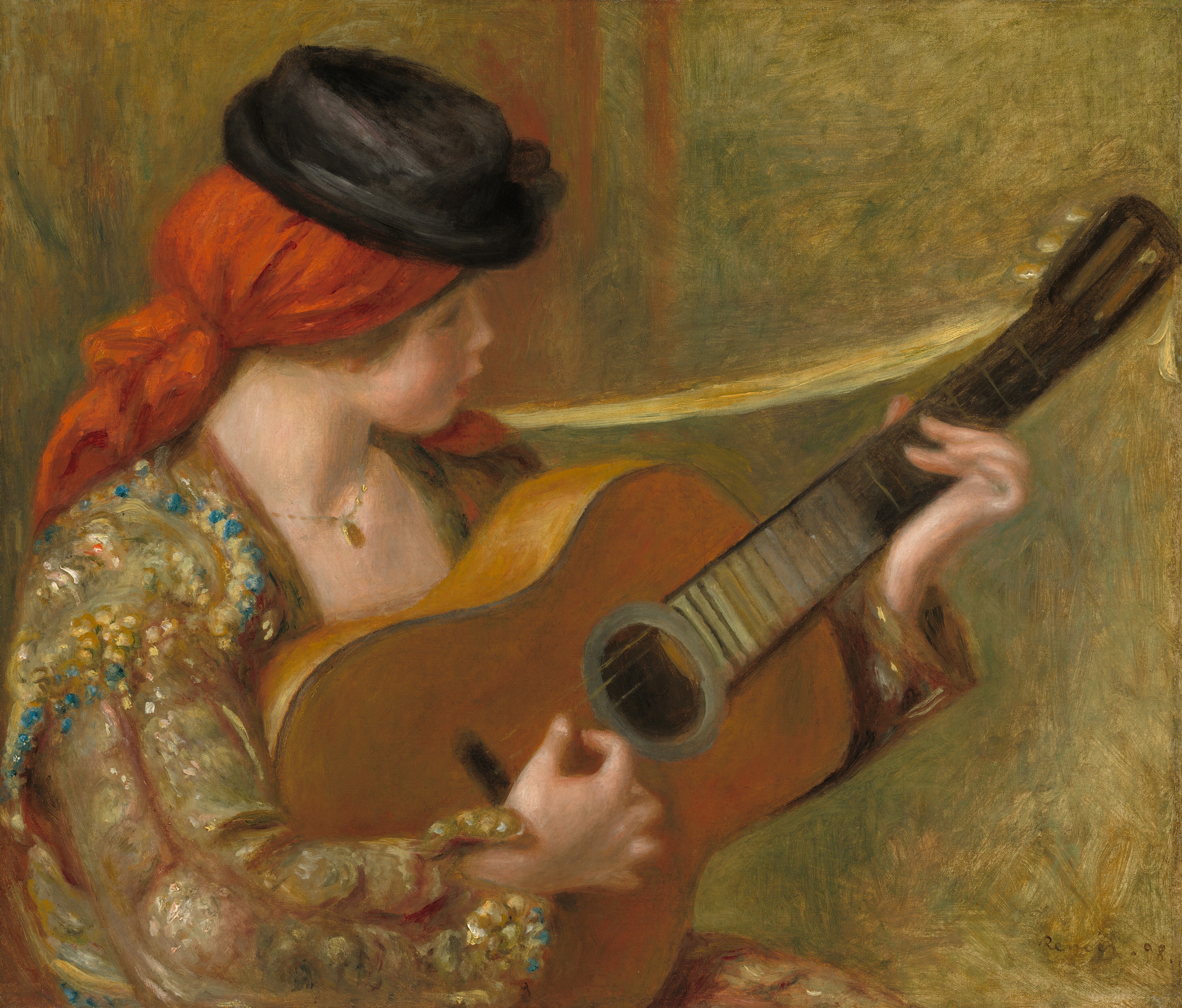 young_spanish_woman_with_a_guitar_1970